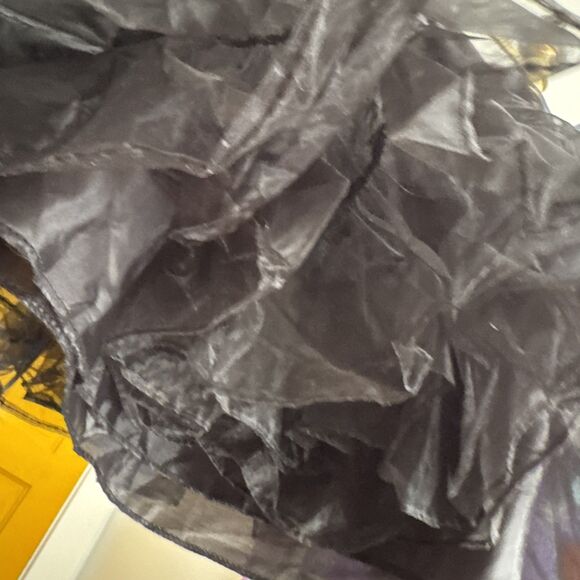 Black Nylon 24W Petticoat Dress Slip Square Dance Tutu Hannah Nikole - Picture 3 of 5